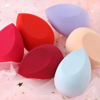 Bling Hair 1pcs Random color Makeup Blender Cosmetic Puff Makeup Sponge Cushion Foundation Powder Sponge Beauty Tool Women Ma...