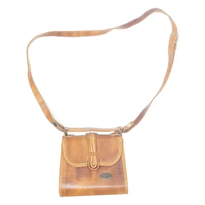 ELIANE BOLSAS Womens Crossbody Bag Brown Leather