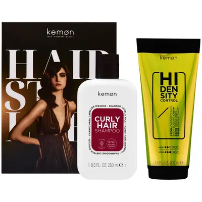 Kemon Curl Kit Shampoo + Cream, 250 ml + 200 ml