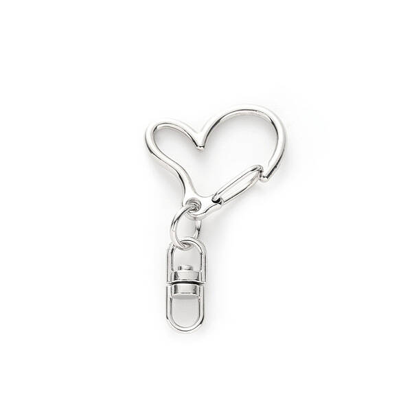 Heart Alloy Swivel Clasps