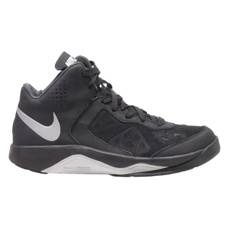 NIKE High Top Trainers Black Synthetic Mens UK 10