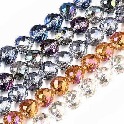 Electroplate Glass Beads Strands