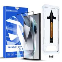 For Samsung Galaxy S25 Ultra Plus S24 Straight Screen Privacy film Anti-Spy / HD Clear Tempered Glass Screen Protector Auto A...
