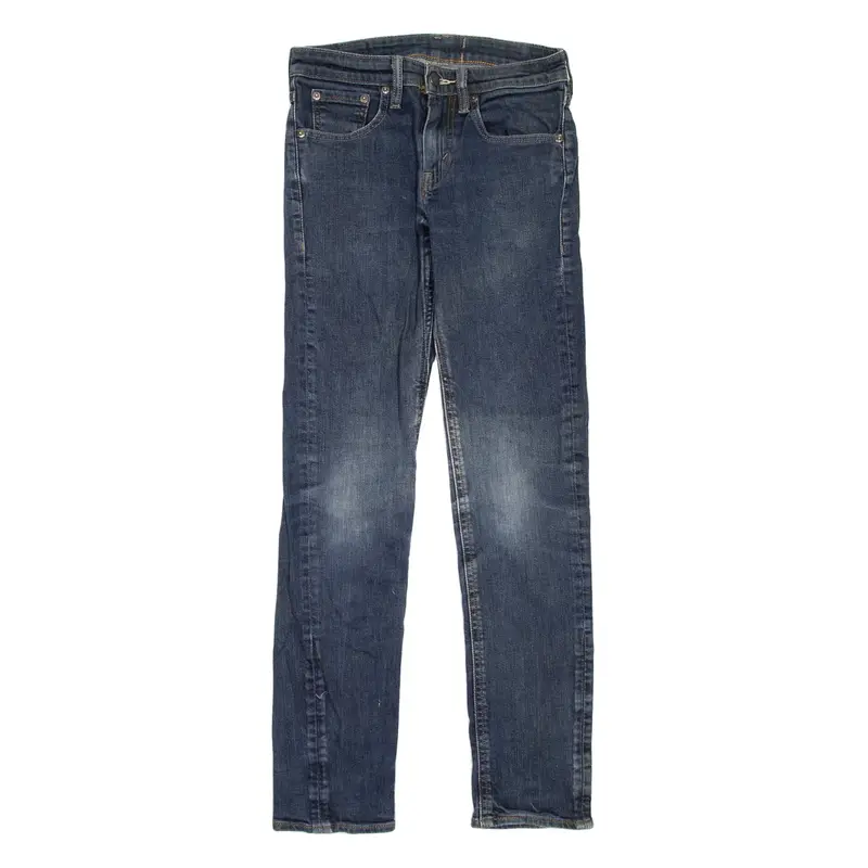 LEVI'S 511 Jeans Mens Blue Slim Straight Stone Wash W28 L32