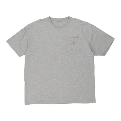 Carhartt T-Shirt - XL Grey Cotton