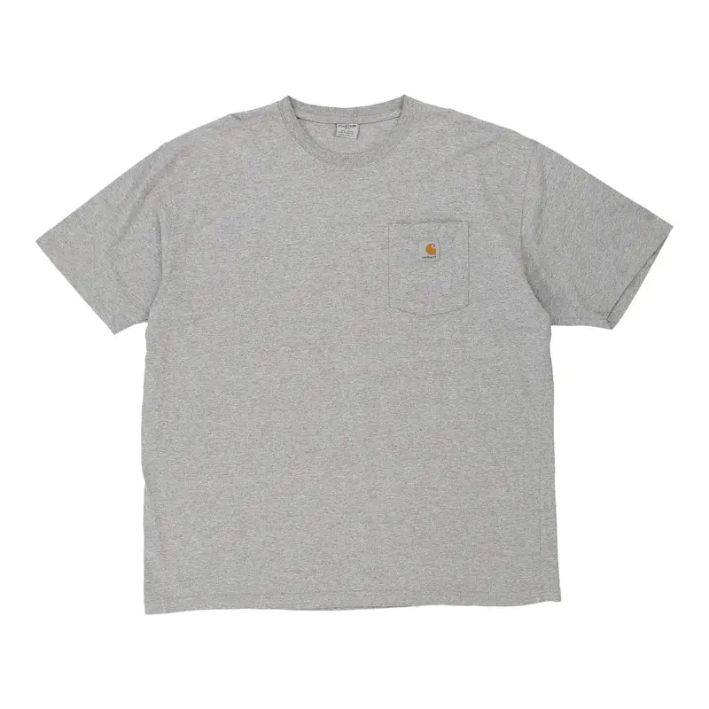 Carhartt T-Shirt - XL Grey Cotton