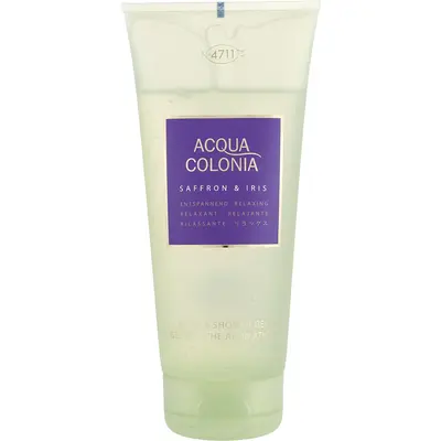 4711 Acqua Colonia Colonia Saffron & Iris Idratante Gel Doccia Tutti i tipi di pelle 200 ml