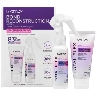 KATIVA Total Plex Reconstruction Kit Conditioner 60ml + 70ml