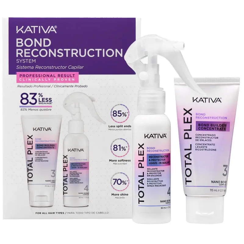 KATIVA Total Plex Reconstruction Kit Conditioner 60ml + 70ml