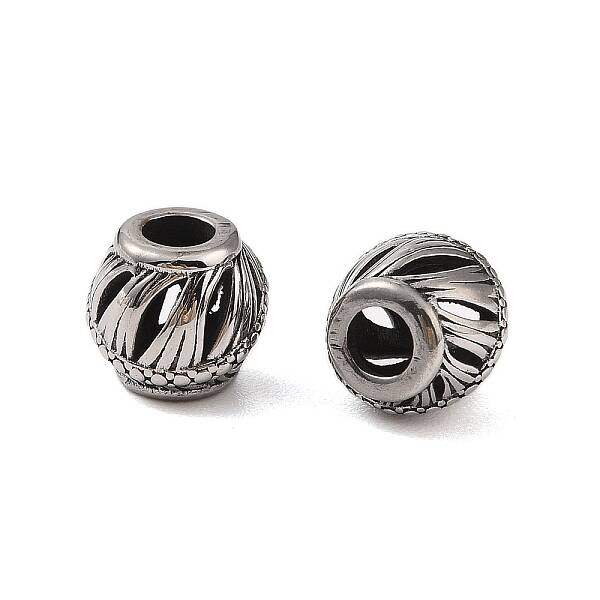 304 Stainless Steel European Beads