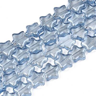 Electroplate Glass Beads Strand