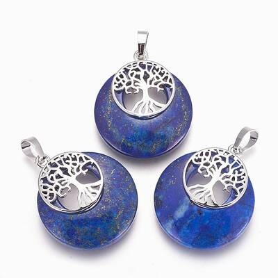Natural Lapis Lazuli Pendants