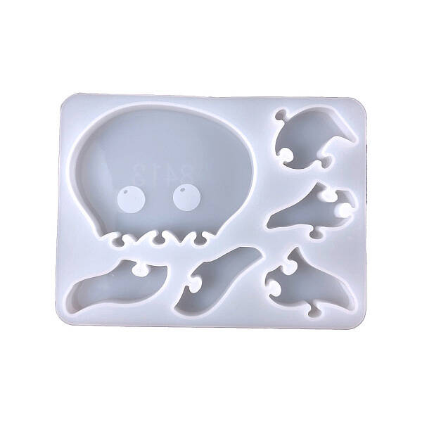 DIY Food Grade Silicone Animal Puzzle Molds