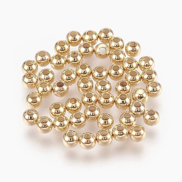 Brass Spacer Beads