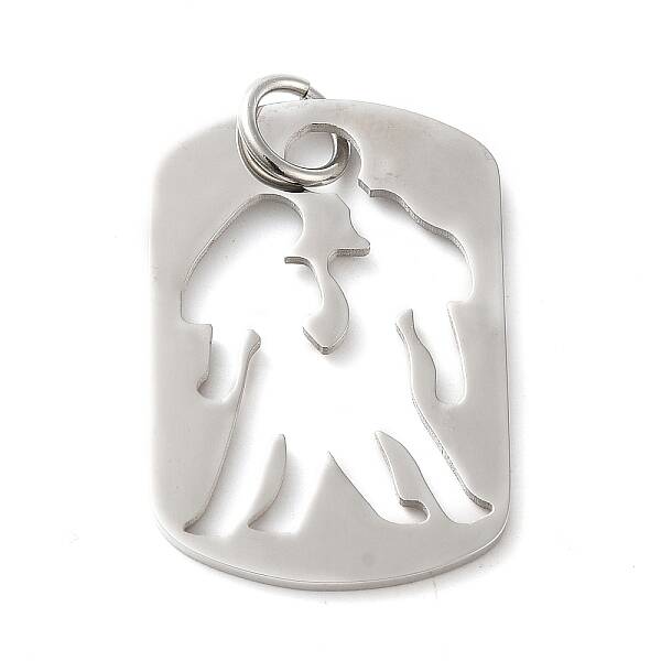 Non-Tarnish Hollow 304 Stainless Steel Pendants