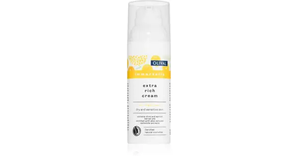 Olival Immortelle Extra Rich Nourishing Night Cream for Sensitive and Dry Skin 50ml