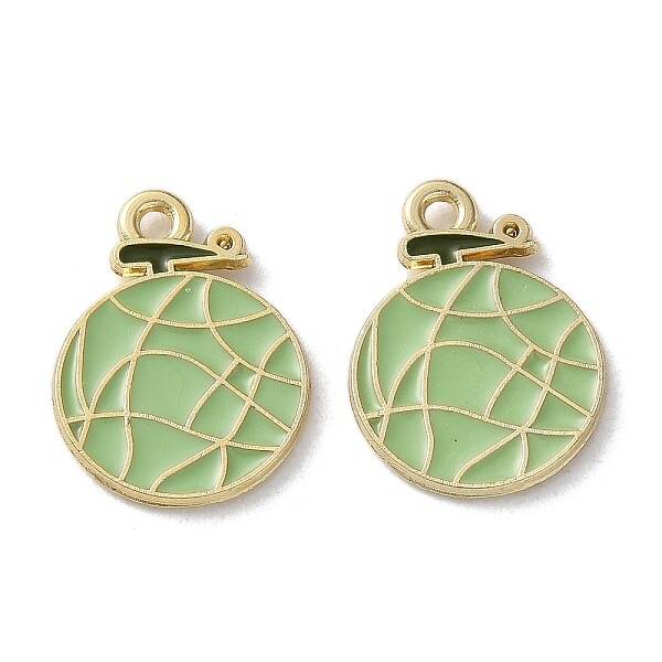 Fruit Alloy Enamel Charms