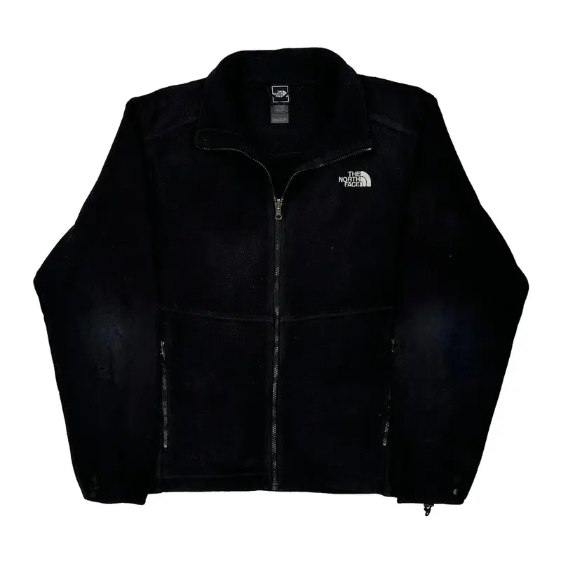 The North Face Fleece Jacket - Large Black Polyester