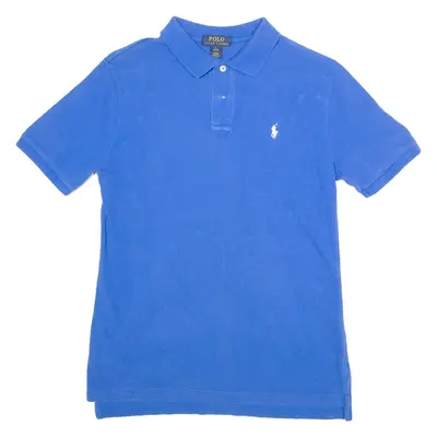 POLO RALPH LAUREN Boys Polo Shirt Blue L