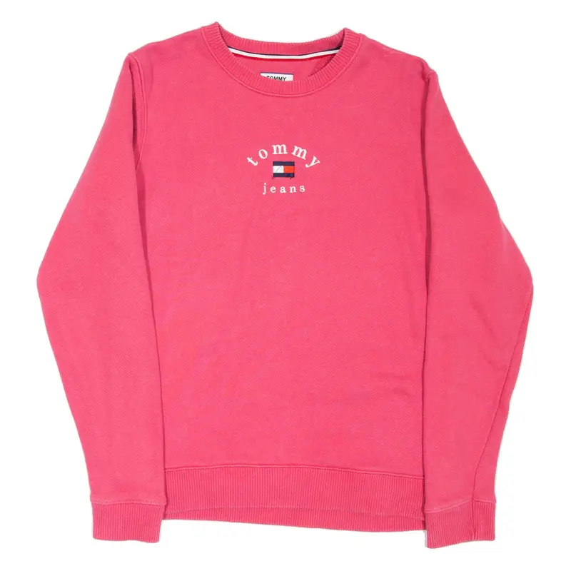 TOMMY JEANS Womens Sweatshirt Pink M