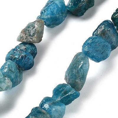 Raw Rough Natural Apatite Beads Strands