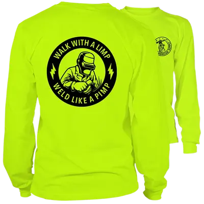 Pimp - Long Sleeve Hi-Vis T-Shirt