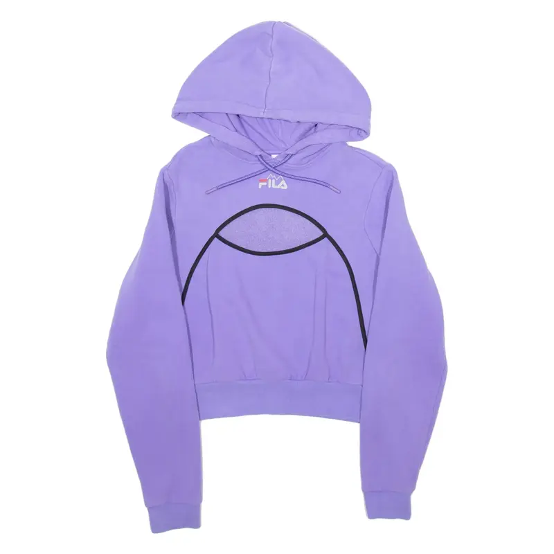 FILA Womens Purple Hoodie S