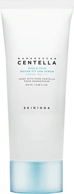Skin1004 Hydrating sunscreen SPF 50+ Centella del Madagascar (Hyalu-Cica Water-Fit ) - Volume: 15 ml