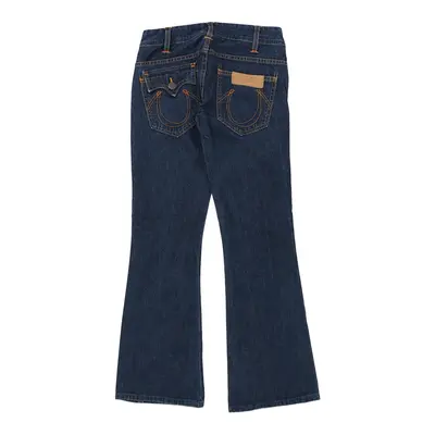 True Religion Boot Cut Jeans - 29W UK 6 Dark Wash Cotton