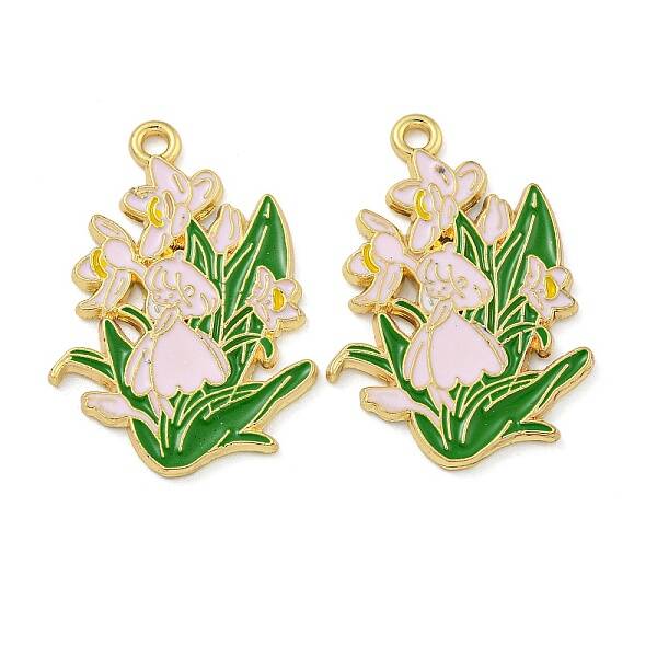 Alloy Enamel Pendants