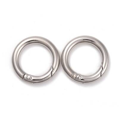 Alloy Spring Gate Rings