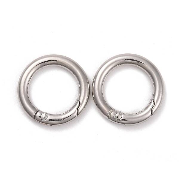 Alloy Spring Gate Rings