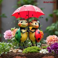 Ladybug Design Garden Decoration, Cute Garden Miniature, Outdoor Wedding Decoration, Garden Ornament for Home Garden, Garden ...