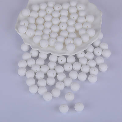 Round Silicone Focal Beads