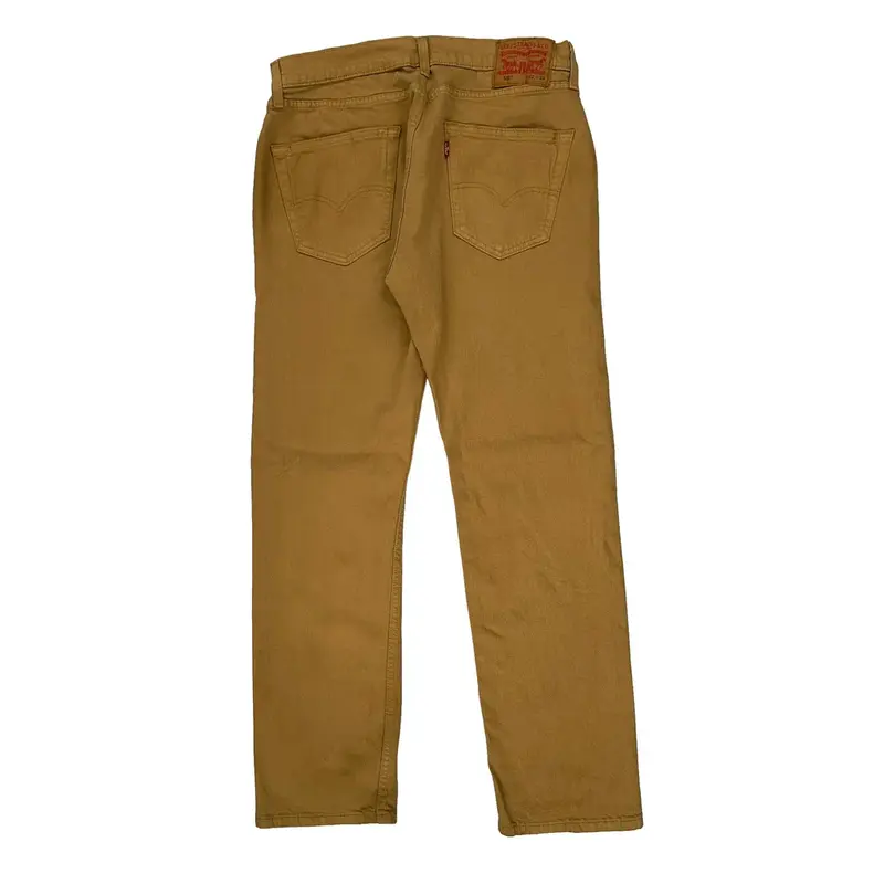 Levis Trousers - 31W 31L Brown Cotton