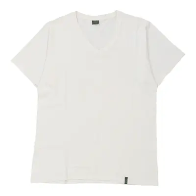 Best Company V-neck T-Shirt - 2XL White Cotton