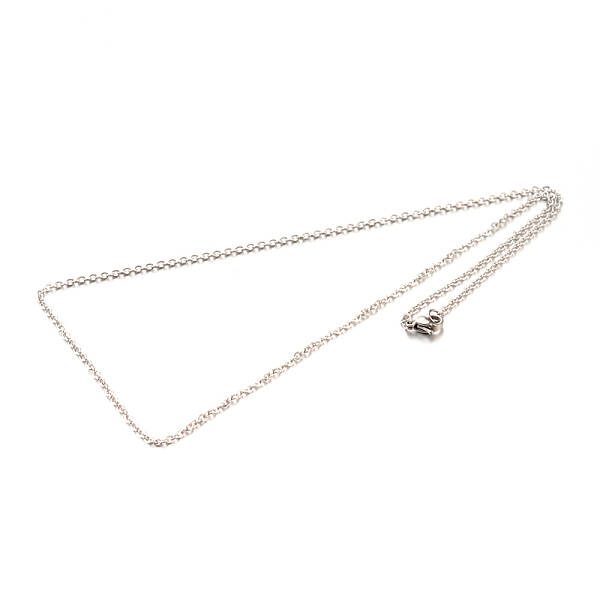 Tarnish Resistant 304 Stainless Steel Cable Chain Necklace Making