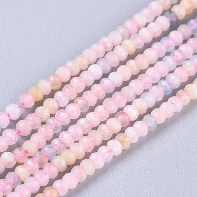 Natural Morganite Beads Strands
