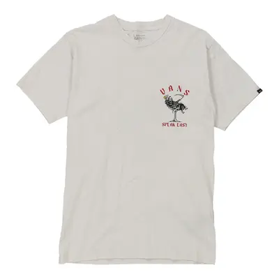 Vans Graphic T-Shirt - Small White Cotton