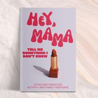 LARKINROAD Hey, Mama! Tell Me Something I Don't Know Journal - Best Gift for Mom - Guided Prompts Keepsake - Full Color Pages...