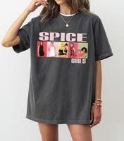Comfort Colors Spice Girls Photo Block T-Shirt, Spice Tour Gift, Vintage 90s T shirt, Music Shirt for Fan