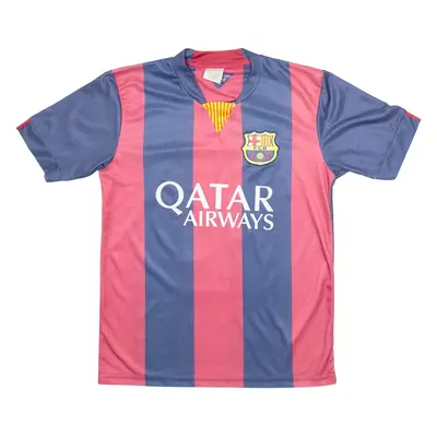 FCB Fc Barcelona Mens Football Shirt Jersey Red S