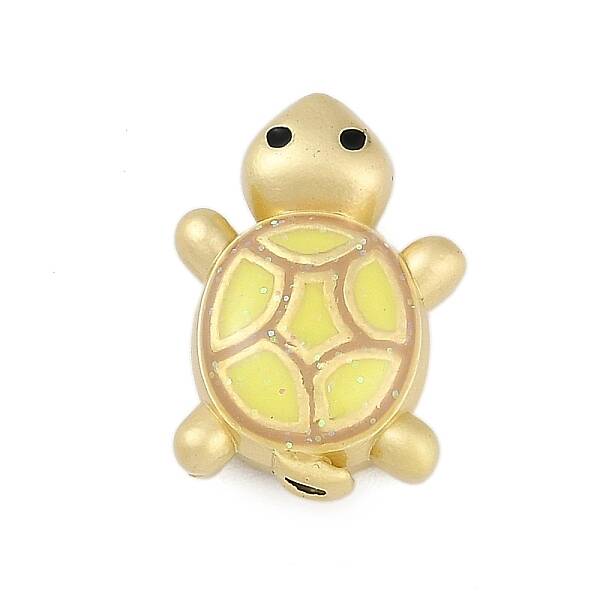 Rack Plating Alloy Enamel Beads
