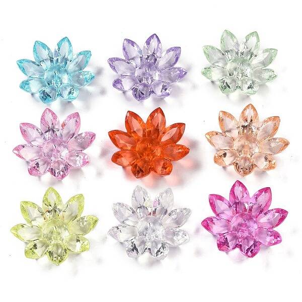 Transparent Acrylic Beads