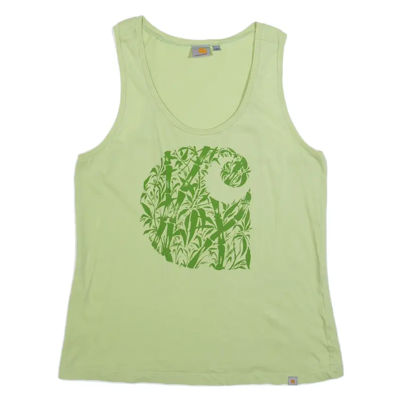 CARHARTT Mens Vest Green Sleeveless S
