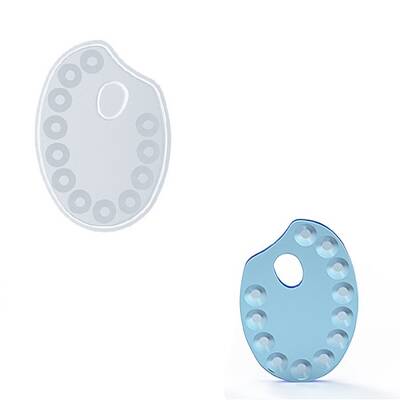 DIY Painting Palette Silicone Molds