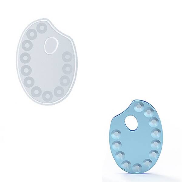DIY Painting Palette Silicone Molds