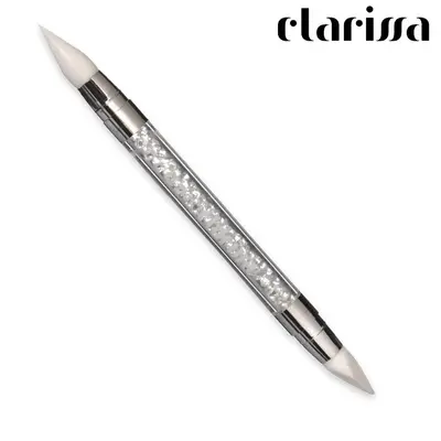 Clarissa 4d double tip silicone brush