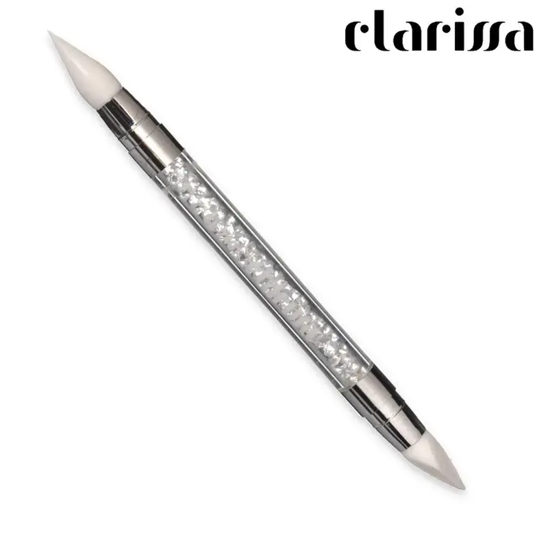 Clarissa 4d double tip silicone brush