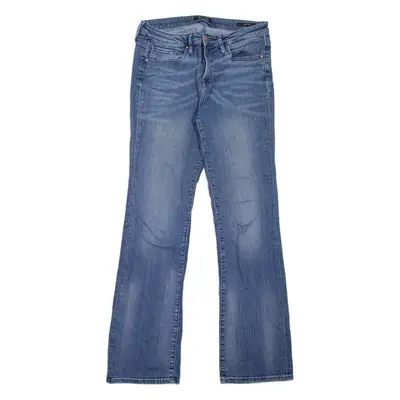 GUESS Womens Jeans Blue Regular Bootcut Stone Wash W29 L30